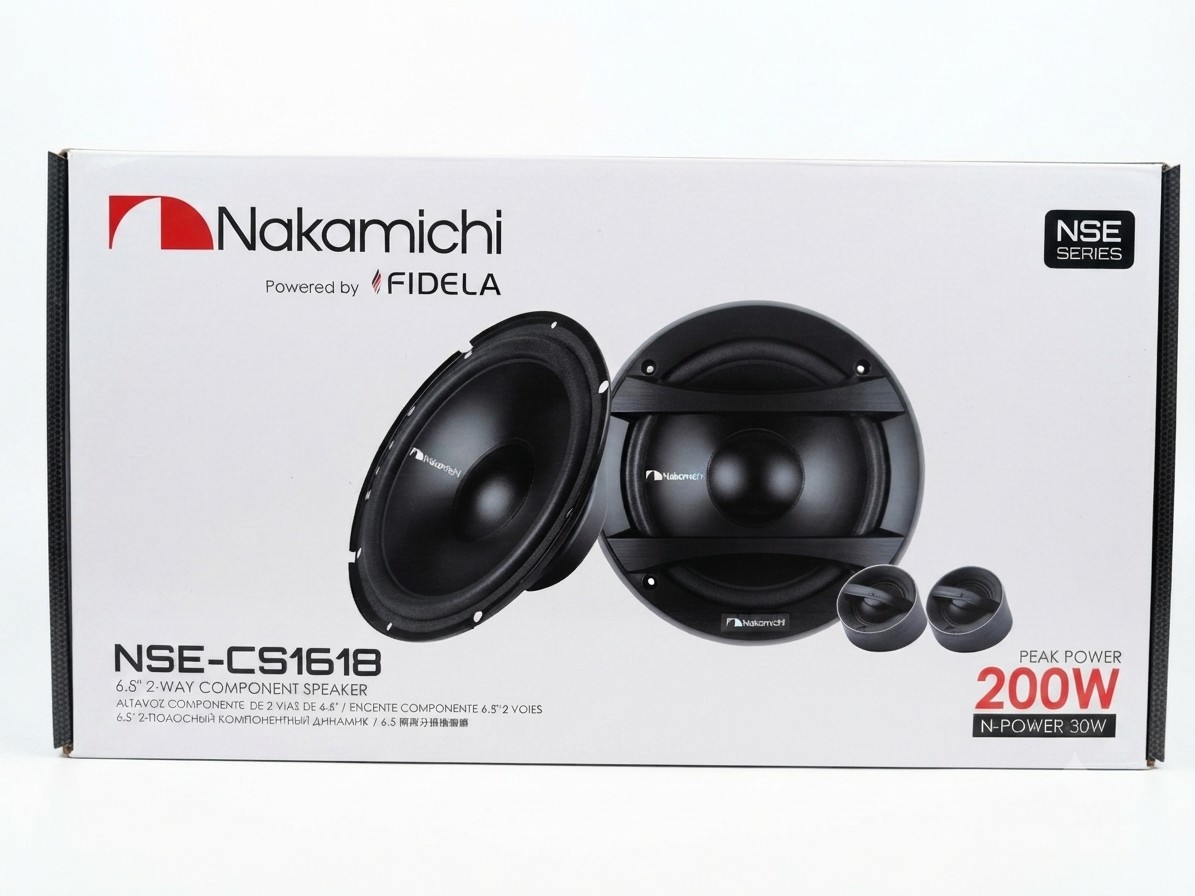 Nakamichi NSE-CS1618 6.5" 2-Way Component Speaker